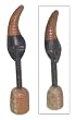 Wood sculpture, 'Nomad Tribesman' Wood sculpture, 'Nomad Tribesman'