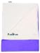 Breastfeeding Pads | Cloth Nursing Pads - FuzziBunz Fleece Changing Pad, Grape
