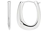 Sterling Silver Diamond Earrings