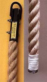 Manila Climbing Rope with Whipped End - 18 Feet Long