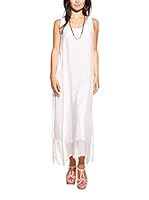 Laura Moretti Vestido Largo (Rosa Claro)