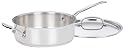 Cuisinart Chef's Classic Stainless 3-1/2-Quart Saute Pan with Helper Handle & Cover