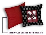 Nebraska Cornhuskers Attitude Locker Room Pillow 17x17 NCAA