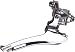 Shimano FD-4400 Tiagra Double Front Derailleur Braze-on 9S Silver