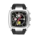 Diesel Men's Black Chronograph Leather Watch #DZ4028