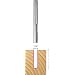 Freud 04-108 1/4-Inch Diameter by 1-Inch Double Flute Straight Router Bit with 1/4-Inch Shank