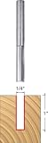 Freud 04-108 1/4-Inch Diameter by 1-Inch Double Flute Straight Bit