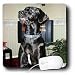 Dogs Great Dane - Black Great Dane - Mouse Pads (CE)