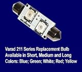 Varad LED Dome Light Replacement Bulb - Size 211 Medium - Green