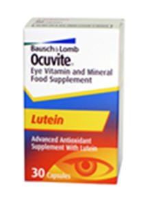 Ocuvite Eye Vitamin Mineral Food Supplement Lutein 30 Capsules