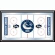 NHL Vancouver Canucks Framed Hockey Rink Mirror