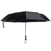 Niello Best Outdoor umbrellas,10-Rib Maximum level of Windproof - Auto Open/Close,42 inch Steel Windproof Frame Black Rain Umbrella with UV Protection 50+ UPF
