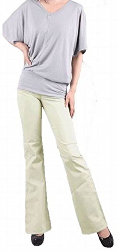 (ボブソン) BOBSON カラー ジーンズ ブーツカット ストレッチ 美脚 デニム パンツ SQJ202P2