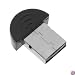 Tiny Bluetooth USB Adapter Dongle (Black)