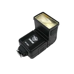 Electronic Flash Lamp Rotatable Zoomhead for SLR Camera (Black)