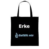 Produkt-Bild: Baumwolltasche Tasche - Erke gef&auml;llt mir
