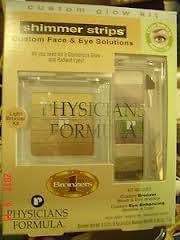 PHYSICIANS FORMULA Shimmer Strips FACE LIGHT Bronzer BLUSH Eye Shadow KIT Liner