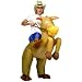 Aufblasbares Kost&uuml;m Pferd und Cowboy Fasching Karneval