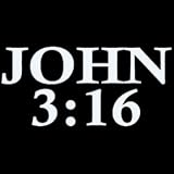 Men's Shooter Shirt (Sleeveless T-Shirt) : John 3:16 - Christian Bible Reference