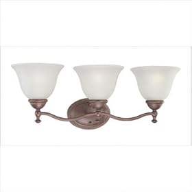 Vanity Light in Colonial Bronze