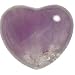 30mm Amethyst Puff Heart Healing Crystal