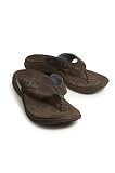 Sole Orthopedic Sandals - Women's NEW 2011 Chestnut Premium Leather Flip