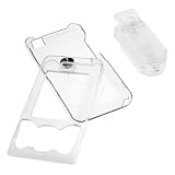 Sony Ericsson W580, W580i Transparent Clear Crystal Snap-on Cover Case with Clip