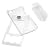 Sony Ericsson W580, W580i Transparent Clear Crystal Snap-on Cover Case with Clip