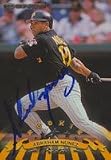 Abraham Nunez, Pittsburgh Pirates Autographed Card