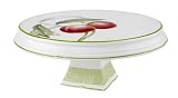 Villeroy & Boch Cascara Cake & Cookies 13 1/4 footed cake plate