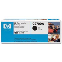 HP Laserjet 121A  Black Cartridge in Retail Packaging (C9700A)