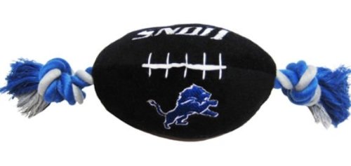 Image of DoggieNation DET-30331 One Size Detroit Lions Plush Dog Toy