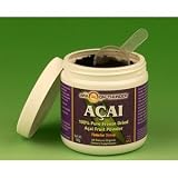 Organic AMAZON THUNDER Acai Berry Fruit Pure Powerful Superfood POWDER 90 Gram Jar = 90 Servings!