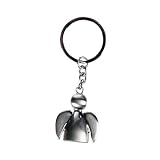ootb - Schlüsselanhänger 24/1035 Schutzengel Schlüsselanhänger Metall, gebürstet
