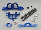 Alloy Rear Body & Pin Mount, Blue: Revo