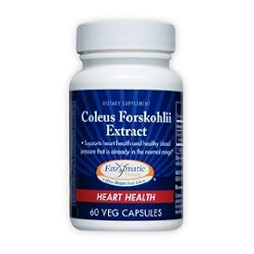 Click here to buy Coleus Forskohlii Extract 60 Capsules by Enzymatic.