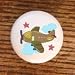 BABY MARTEX IN FLIGHT AIRPLANES AIRPLANE DRAWER PULLS KNOBS Image