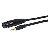 Comprehensive Standard Series XLR Jack to Stereo 3.5mm Mini Plug Audio Cable 6ft