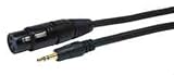 Comprehensive Standard Series XLR Jack to Stereo 3.5mm Mini Plug Audio Cable 6ft