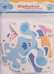 Blues Clues Alphabet Hinged Banner with Stickers