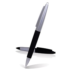 Nintendo DSi XL Large Stylus Twin Pack - Silver & Black