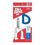 Royal Appliance Mfg Co D Bags Set Of 3 Fits All Uprit Xcept 08301/8201 Case Pk