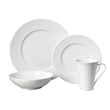 Sasaki Beechwood White 4-Piece Place Setting, Service for 1