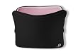 be.ez 100570 LA robe Sleeve for 13.3-Inch Macbooks (Black/Light Pink)