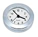 Analog Stick-Up Anywhere Clock with Alarm - Mirror Chrome Finish - 2-1/4 Face - Great for Car, Desk, Kitchen