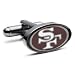 San Francisco 49er's Cufflinks - NFL Football Sports Themed Formal Wear