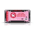 Hello Kitty Glitter License Plate Frame (Made of Plastic)