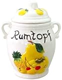 Axentia 820603 Rumtopf mit Relief Birne 5 Liter