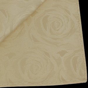 Swagger & Swoon Wedding Rose Cream Silk Handkerchief