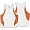 White/Orange